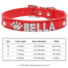 Lade das Bild in den Galerie-Viewer, Personalisierter Halsband für kleine Hunde oder Katzen
